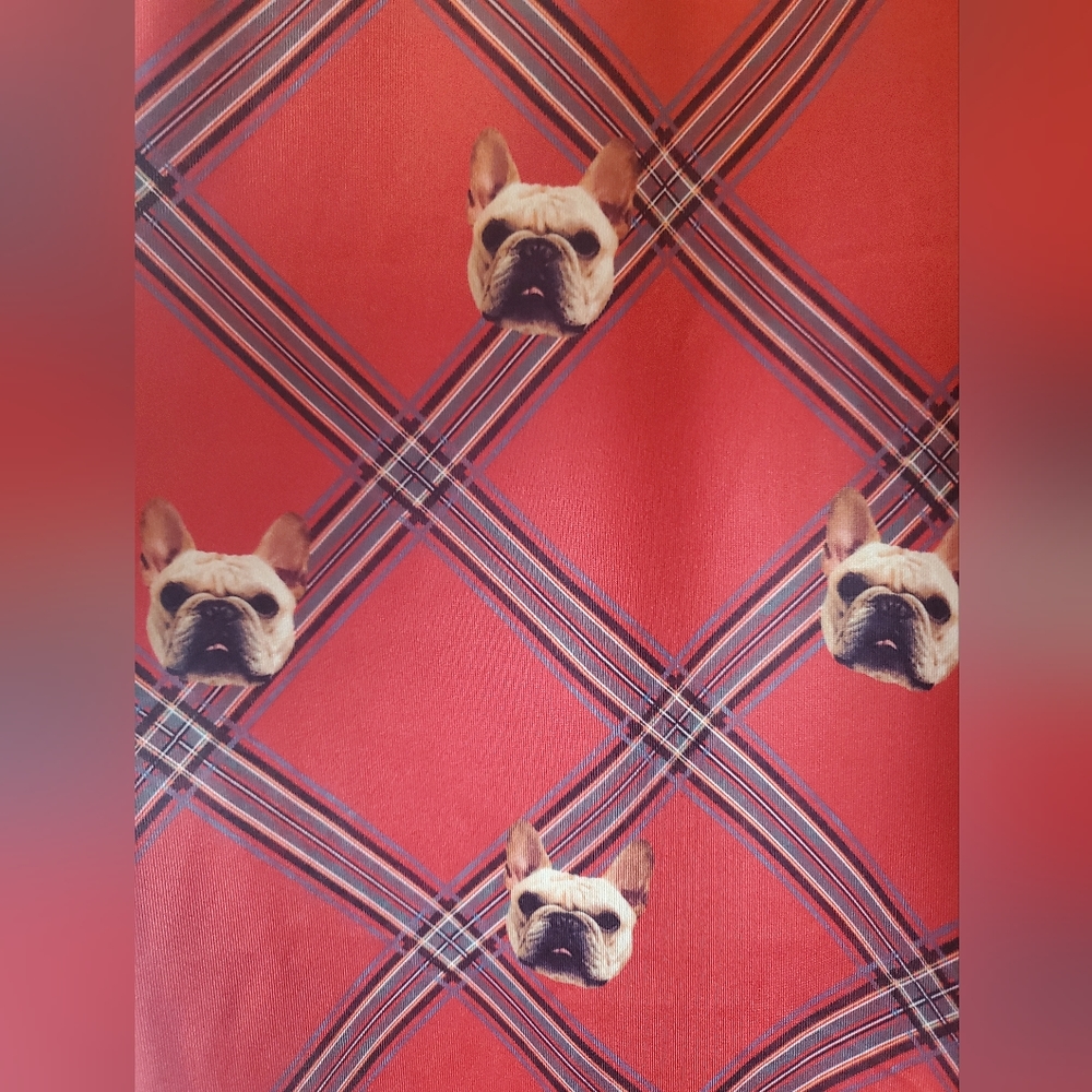 NWOT! Cuddleclones French bulldog adorned pajama pants